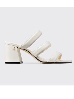 Jimmy Choo Auna 65mm Block-Heel Slide Sandals